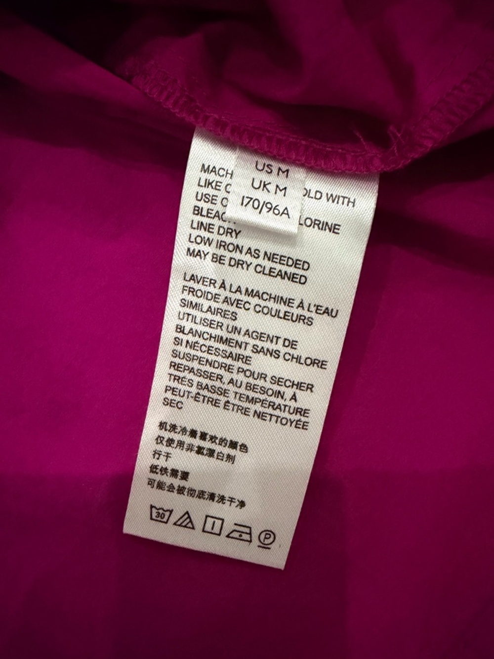 NWT Anthropologie Maeve Fuchsia Puff Sleeve Blouse - Picture 10 of 10